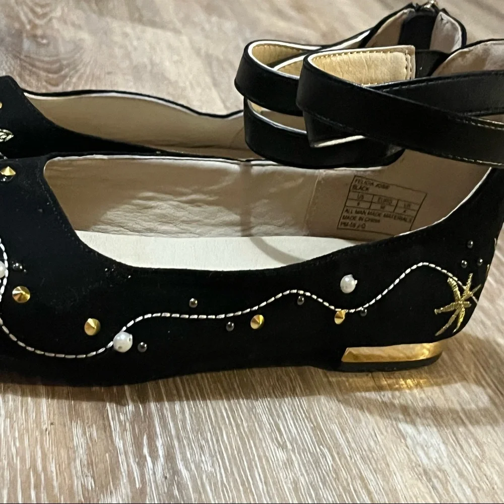 SAM EDELMAN Felicia Josie Lucien Ankle Strap Flat - Picture 11 of 12